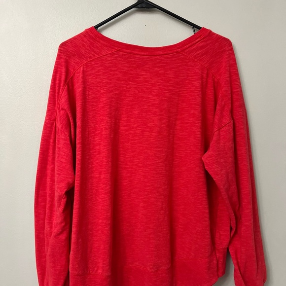 Red 'Loved' Sweatshirt - Picture 12 of 13